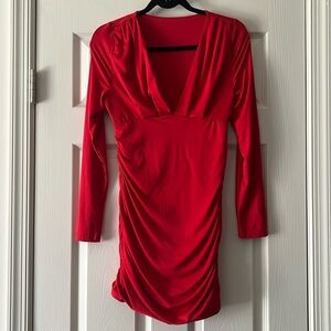 Long Sleeve Bodycon Mini Dress
